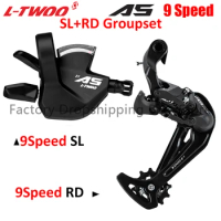 LTWOO A5 1X9 Speed Bicycle Derailleurs Groupset 9V Shifter Lever Switche Compatible Shimano 42T 50T Cassette Sprocket