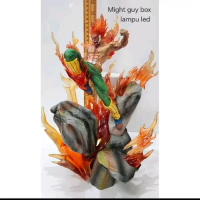 action figure naruto diorama might guy ultimate