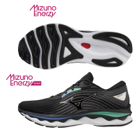 MIZUNO 美津濃 慢跑鞋 男鞋 運動鞋 緩震 一般型 WAVE SKY 6 黑 J1GC220255