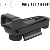 Airsoft Scope Red Green Dot Sight Tactical Air Gun Scope Optics Sniper Reflex Sight for 20mm/11MM Rail Mounted