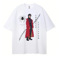 KAOS OVERSIZE ANIME HUNTER X HUNTER CHROLLO LUCILFER STREET STYLE VINTAGE TEE