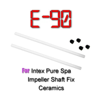 Ceramics Shaft For Intex Pure Spa Hot Tub Impeller Pump Fix E90 errors Shaft