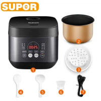 SUPOR 3L Rice Cooker Multi-Function Electric Cooker 220V Home Kitchen Appliance Multi-Purpose Cooker For Dormitory Office