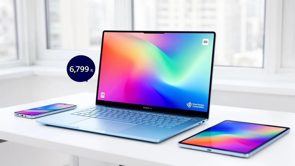 新製品】小米、旗艦薄型ノートPC「Xiaomi Book Pro 14」を発表：1.08kg