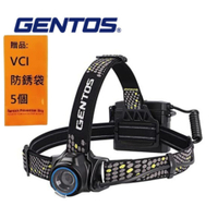 【Gentos】長時間照明頭燈- 350流明 IP64 LR-H434HD enloop充電電池對應