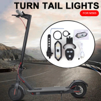 Modified Turn Signal Lamp for Xiaomi M365 Pro 2 MI 4 Electric Scooter USB Rechargable Smart Wireless Remote Control Taillight