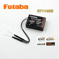 Futaba R7114SB 2.4GHz High-Gain Antenna Receiver S.Bus2 FASSTest HV 14-Channels Rc Drone Receiver For Rc Racing Drone Frame Part