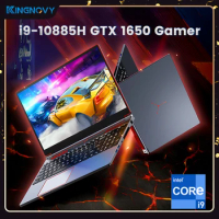 Gaming Computer Laptop Intel Core i9 10885H i7 10870H Nvidia GTX 1650 4G IPS 1920x1080 144Hz 16.1 Inch Ultrabook Notebook