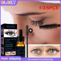 1/3/5PCS 7Days Fast Eyelash Growth Serum Eyebrow Enhancer Products Longer Fuller Thicker Lashes Eyelashes Enhancer Care For Men