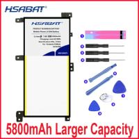 HSABAT 0 Cycle 5800mAh C21N1509 Battery for ASUS Notebook X Series X556UF X556UR X556UV FL5900U A556U Replacement Accumulator
