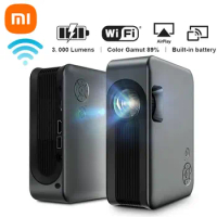 2023 NEW Xiaomi MINI Projector Smart TV WIFI Portable Home Theater Cinema Sync Android Phone Beamer LED Projectors for 4k Movie