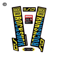 NEW Front Fork Sticker For Rock Shox SID Road Bike MTB Race Accessories Decals