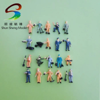 Prt1:87 Well Painted Figures Workers HO Scale