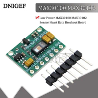 Low Power MAX30100 MAX30102 Sensor Heart Rate Breakout Board For Arduino Blood Oxygen Sensor Module MAX30100 Pulse Oximeter