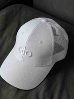 alo yoga Mesh Breathable Tulle Baseball Cap Couple Cone Hat Neutral Adjustable Outdoor Sports Runnin