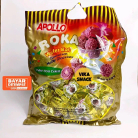Roka Wafer Ball isi 50pcs/ Wafer Bola Coklat