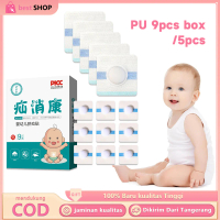 9pcs Baby Stiker Hernia Patch Umbilical Herbal Untuk Anak Dengan Formula Anti Pusar Bodong