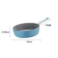 平底鍋（藍灰深煎鍋24CM_無蓋） 