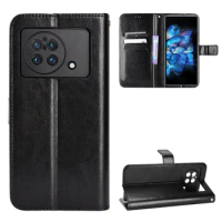 For Vivo X Fold Case Luxury Flip PU Leather Wallet Lanyard Stand Case For Vivo X Fold XFold Phone Bags