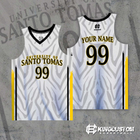 2023 newUAAP UST GROWLING TIGERS Customized Name & Number Jersey Full Sublimated Basketball Jersey