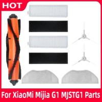 For Xiaomi Mi Robot Vacuum-Mop Essential Mijia G1 MJSTG1 Parts Main Brush Hepa Filter Rag Cloth Accessories