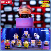 POP MART Duckoo Music Festival Series Blind Box Guess Bag Toys Mystery Box Mistery Caixa Action Figure Cute Model Birthday Gift