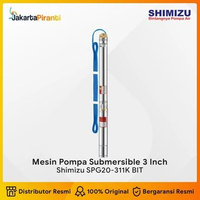 Shimizu SPG20-311K BIT Pompa Air Celup Sumur Dalam 3 Inch 0.33 HP Full Stainless Steel Kabel 40 Mete