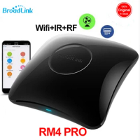 2023 Broadlink RM4 PRO Broadlink RM4, Smart Home Automation WiFi IR RF Universal Remote Controller Works With Alexa Google Home