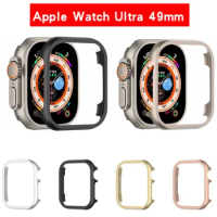 Case for Apple Watch Ultra 49mm series 8 7 6 5 4 3 2 1 for iWatch 45mm 41mm 44mm 40mm 42mm 38mm Aluminum Alloy Case