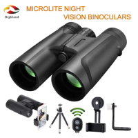 10x42 Microlight Night Vision Binoculars Hunting Camouflage Spotting Scope Camping Birdwatching Scope