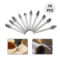[PACK] Mata Bor Tungsten 10pcs Set Carbide File 3mm Tuner Porting JG8