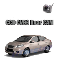 Car Rear View Camera CCD CVBS 720P For Nissan Sunny N17 2011~2014 Reverse Night Vision WaterProof Parking Backup CAM