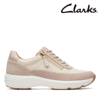 Clarks 女鞋 Tivoli Zip 微尖頭側拉鏈輕盈休閒鞋 運動鞋(CLF76651C)