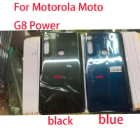 For Motorola Moto G8 Power Back Battery Cover Housing Rear Back Cover Housing Case Repair Parts