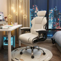 Comfortable Sedentary Gaming Chair Backrest Chair Office Swivel Chair Live Broadcast Anchor Lifting Seat Computer-Chair Home