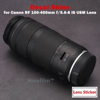 for Canon 100400 Lens Decal Skin for Canon RF100-400mm F5.6-8 IS USM Lens Premium Sticker RF100-400 Anti Scratch Cover Cases