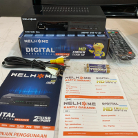 WELHOME SET TOP BOX DIGITAL HD CROWN DVB T2 02 RECEIVER