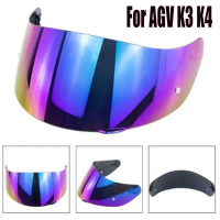 สำหรับ AGV K3 K4 Evo หมวกกันน็อคเลนส์แว่นตาหมวกกันน็อครถมอเตอร์ไซด์เลนส์วิบากเต็มใบหน้า Visor หมวกกันน็อครถจักรยานยนต์เลนส์