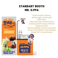 SUPER BIG DEAL! PAKET USAHA MINUMAN KEKINIAN PROMO MR.OPPA/KOPI GOCENG/MATCHA MOO KOPI GOCENG