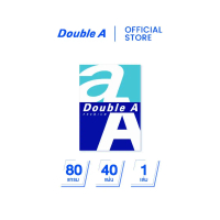 Double A สมุดฉีก ขนาด A6 หนา 80 แกรม 40 แผ่น จำหน่าย 1 เล่ม