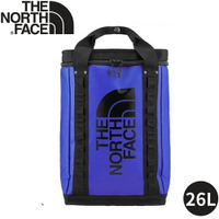 【The North Face EXPLORE FUSEBOX後背包26L《藍》】3KYF/雙肩背包/書包/防水背包/旅遊