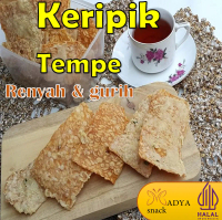 keripik tempe 1 kg sagu bandung renyah daun jeruk khas malang pedas sagu 1 ball rumahan kripik tempe