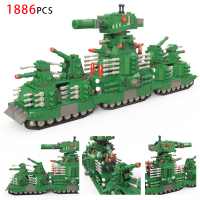 [Hot] In Stock Exclusive for Cross-Border World of Tanks KV-44 Military Building Blocks Model World 