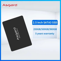 Asgard AS Series SATA3 SSD 2.5 inch 256GB 512GB 1T 2T SSD Hard Disk Solid State Disk for Desktop and Laptop