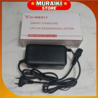 Charger Sepeda Listrik Original Uwinfly 48V 12Ah Cas Ebike Uwinfly