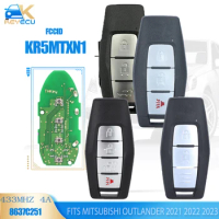 KEYECU KR5MTXN1 433MHz 4A Chip Smart Remote Control Car Key Fob 2/ 3 /4 Buttons for Mitsubishi Outlander 2021 2022 2023