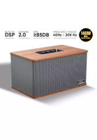 SonicGear SonicGear StudioBox 2 Walnut Hi-Fidelity Hand Crafted Home Bluetooth Speaker with Optical Input