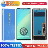 AMOLED Screen for Google Pixel 6 Pro GLUOG G8VOU GF5KQ Lcd Display Digital Touch Screen with Frame for Google Pixel 6 Pro