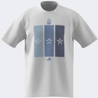 adidas Male Football T-Shirts Afa H Tee Baju Sepakbola Pria [KA2523] M White