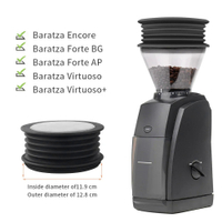 Baratza เครื่องบดกาแฟอุปกรณ์เสริมเครื่องบดกาแฟ Bean Single Dose Hopper เครื่องบดเอสเปรสโซ Silicon Bean Bin Hopper สำหรับทำความสะอาด